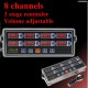 8 Channel Digital Timer CAL-8B Burger Basket Shaking Timing Timer 8 Channel Digital Timer CAL-8B Burger Basket Shaking Timing Timer
