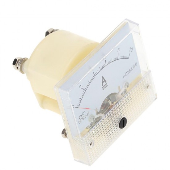 85C1-DC5A/ 85C1-DC10A DC Ammeter Pointer Head Current Meter