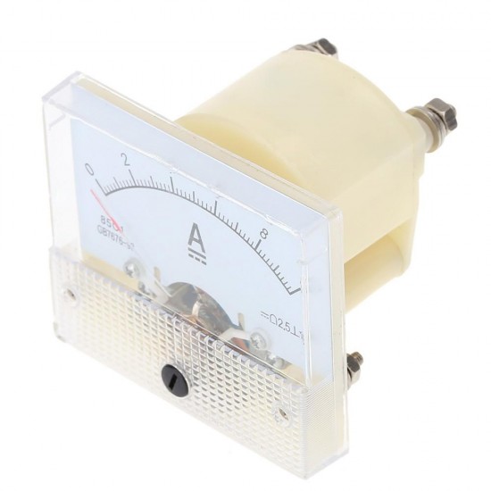 85C1-DC5A/ 85C1-DC10A DC Ammeter Pointer Head Current Meter