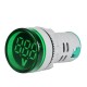 AC60-500V LED Large Display Voltage Meter Digital Gauge Volt Indicator Signal Lamp Voltmeter Lights Tester