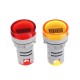 AD16-22DSV 22mm Mini Digital Display AC Frequency HZ Meter Head 60-500V Universal Indicator Lamp Aperture