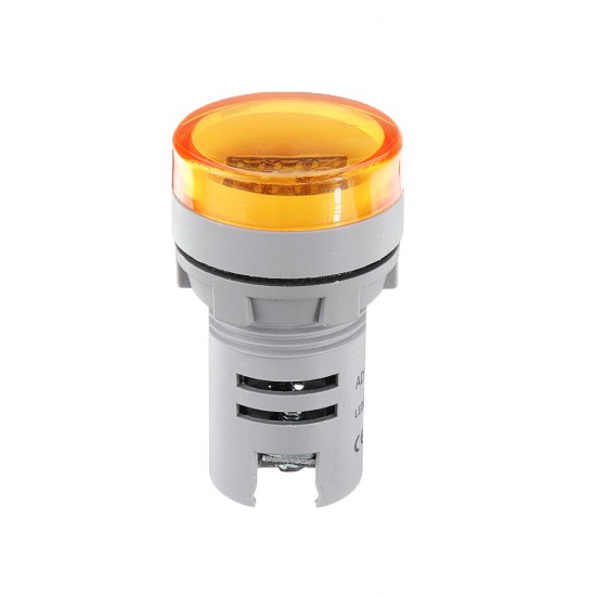 AD16-22DSV 22mm Mini Digital Display AC Frequency HZ Meter Head 60-500V Universal Indicator Lamp Aperture