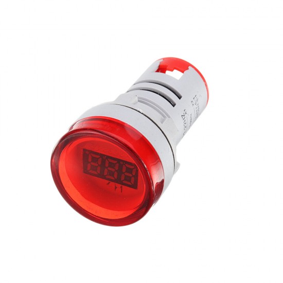 AD16-22DSV 22mm Mini Digital Display AC Frequency HZ Meter Head 60-500V Universal Indicator Lamp Aperture