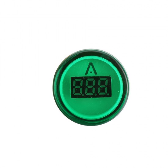 AD16-22DSV 22mm Mini Digital Display Ammeter 60-500V Universal Indicator Lamp Aperture For Test Current AD16-22DSV 22mm Mini Digital Display Ammeter 60-500V Universal Indicator Lamp Aperture For Test Current