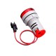 AD16-22DSV 22mm Mini Digital Display Ammeter 60-500V Universal Indicator Lamp Aperture For Test Current AD16-22DSV 22mm Mini Digital Display Ammeter 60-500V Universal Indicator Lamp Aperture For Test Current