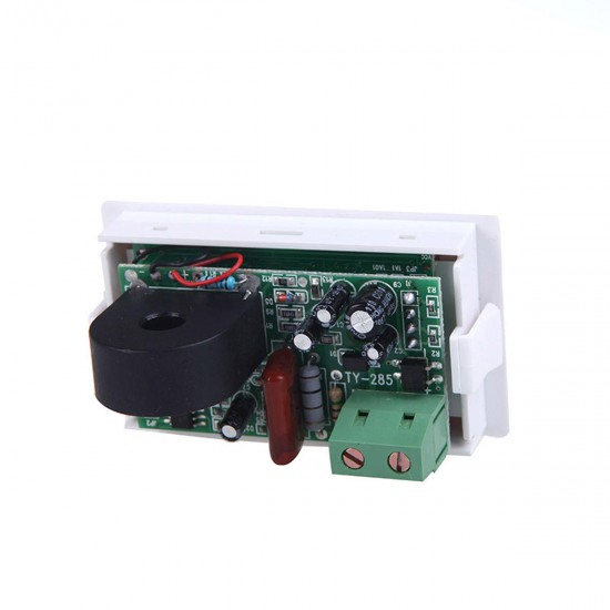 D85-2041 LCD Display Digital AC100-300V 50A Ammeter Voltmeter Meter Tester Amp Panel Meter With Blue Blacklight