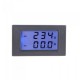 D85-2042A LCD Dual Display Digital Ammeter Voltmeter AC Volt Current Meter