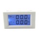 D85-3050 DC 0-200V 10A Digital Voltmeter Ammeter LCD Panel Volt Amp Meter Gauge White D85-3050 DC 0-200V 10A Digital Voltmeter Ammeter LCD Panel Volt Amp Meter Gauge White