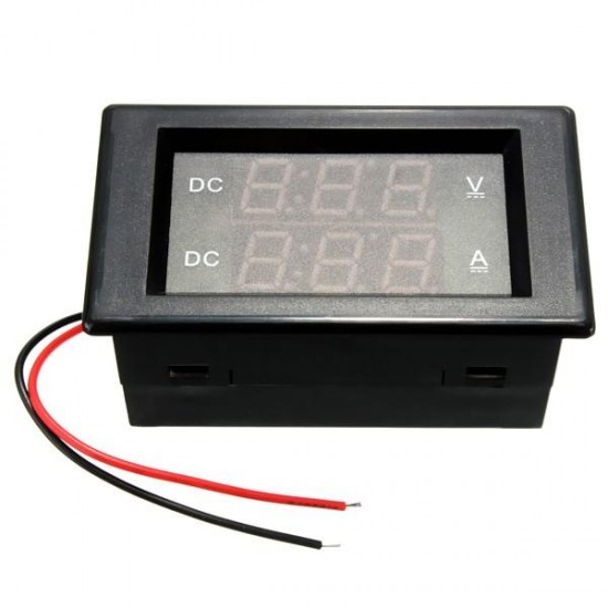 YB4835VA 0-100V 20A Double Display Volt Meterr Current Meter Digital LED