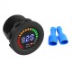 DC 12 V Motorcycle Car LED Digital Display Voltmeter Waterproof Volt Meter Voltage Gauge Voltage Tester Meter