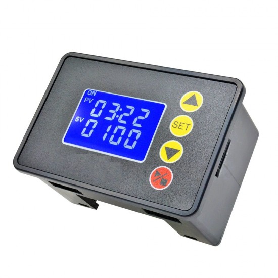 DC 12V Delayed On / Off Infinite Cycle Timing Timer Relay Module LCD Digital Display