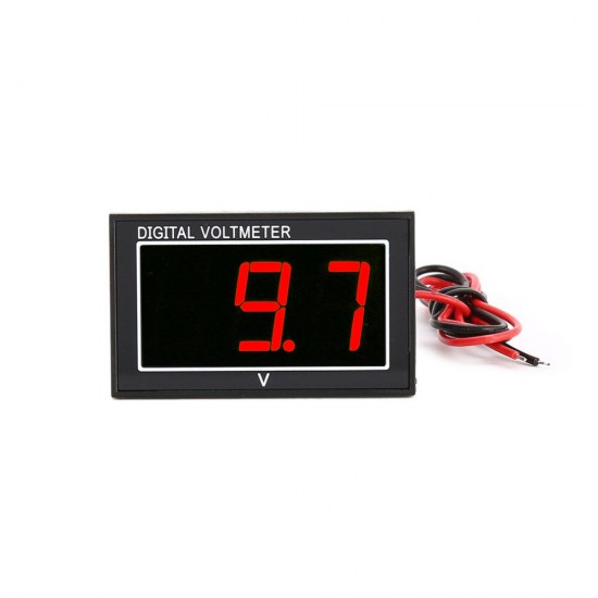 DC 2.5-30V 2-Wire LED Digital Display Panel Voltmeter Electric Voltage Meter Volt Tester DC 2.5-30V 2-Wire LED Digital Display Panel Voltmeter Electric Voltage Meter Volt Tester
