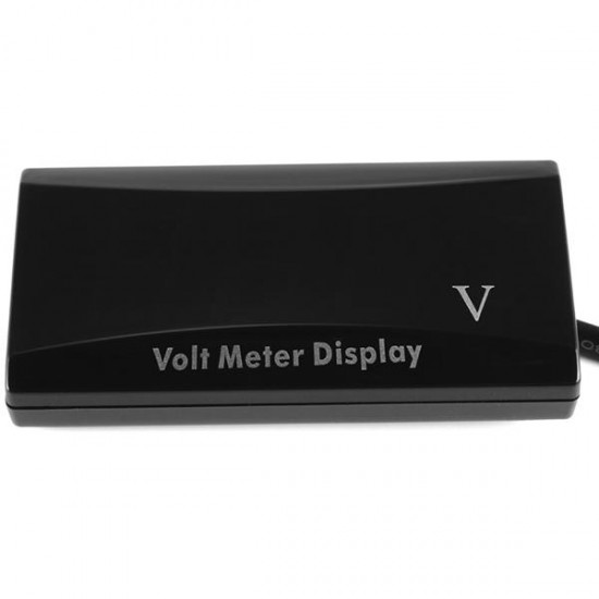 DC 8-16V Red LED Panel Digital Display Voltmeter Voltage Meter for 12V Cars Vehicles