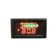 DC6-120V Waterproof Electricity / Voltage / Temperature Three-in-one Table Vehicle Multi-function Meter DC6-120V Waterproof Electricity / Voltage / Temperature Three-in-one Table Vehicle Multi-function Meter