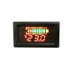 DC6-120V Waterproof Electricity / Voltage / Temperature Three-in-one Table Vehicle Multi-function Meter DC6-120V Waterproof Electricity / Voltage / Temperature Three-in-one Table Vehicle Multi-function Meter