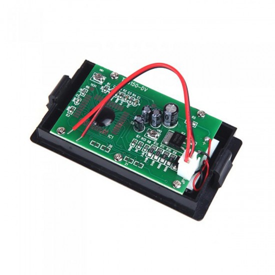 DDH-30L LCD Voltage Tester Digital Display Voltmeter Digital LCD DC Voltage Meter DC 7.5-20V Blue Backlight Instrument Meter Tool DDH-30L LCD Voltage Tester Digital Display Voltmeter Digital LCD DC Voltage Meter DC 7.5-20V Blue Backlight Instrument Meter Tool