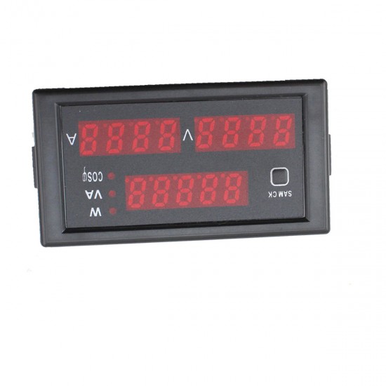 DL69-2048 LCD Digital Multifunctional AC Voltmeter Ammeter Voltage Current Meter AC200-450V DL69-2048 LCD Digital Multifunctional AC Voltmeter Ammeter Voltage Current Meter AC200-450V