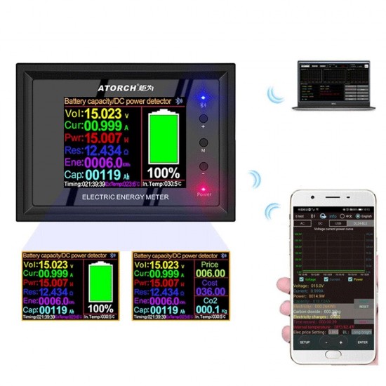 DT24 Digital Display DC Power Supply Voltmeter Ammeter Battery Capacity Tester Battery Fuel Gauge Power Meter DT24 Digital Display DC Power Supply Voltmeter Ammeter Battery Capacity Tester Battery Fuel Gauge Power Meter