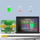 DT24P 1000V/600A IPS Digital Display DC Power Voltmeter Ammeter Battery Capacity Tester Voltage Gauge detector Meter for App