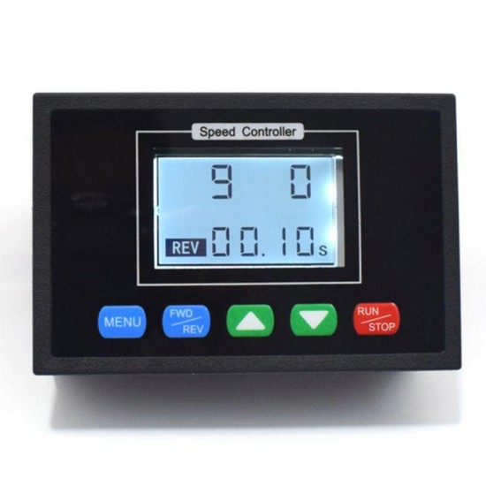 Digital 0~100% PWM Motor Speed Controller DC 12V 24V 36V 48V 40A Time Reversible U1JB Speed Meter