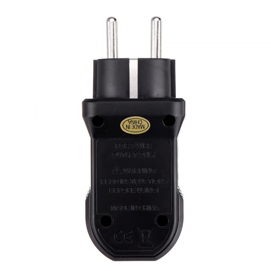 FY1872 EU Socket Tester Circuit Polarity Voltage Detector Wall Plug Breaker Finder RCD Test