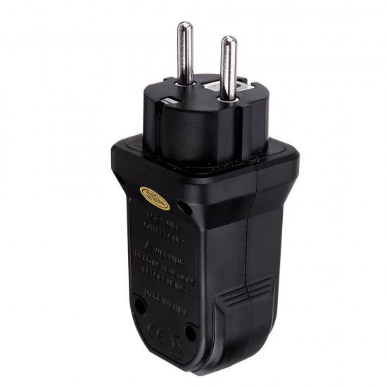 FY1872 EU Socket Tester Circuit Polarity Voltage Detector Wall Plug Breaker Finder RCD Test FY1872 EU Socket Tester Circuit Polarity Voltage Detector Wall Plug Breaker Finder RCD Test