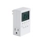 Intelligent Electronic Timing Socket Digital Timer Socket Countdown Time Setting Switch Plug-in Programmable Time Controller