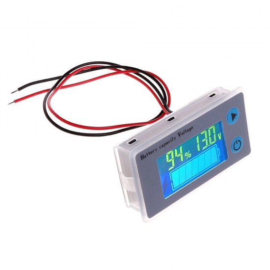 JS-C33 10-100V Universal LCD Car Acid Lead Lithium Battery Capacity Indicator Digital Voltmeter Voltage Tester Monitor Meter JS-C33 10-100V Universal LCD Car Acid Lead Lithium Battery Capacity Indicator Digital Voltmeter Voltage Tester Monitor Meter