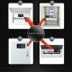 AC 50~300V 10A/100A Digital Electricity Meter Voltmeter Ammeter With CT Power Current Voltage Temperature Measurement AC 50~300V 10A/100A Digital Electricity Meter Voltmeter Ammeter With CT Power Current Voltage Temperature Measurement