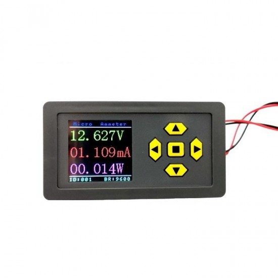 DC Voltmeter Ammeter High-precision Color Screen Digital Display Support RS485 MODBUS Communication DC Voltmeter Ammeter High-precision Color Screen Digital Display Support RS485 MODBUS Communication