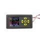 DC Voltmeter Ammeter High-precision Color Screen Digital Display Support RS485 MODBUS Communication