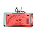 Multifunction Voltmeter Thermometer Speedometer for Electric Bicycle 48V- 72V