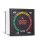 N-72A 3A ~120A LED Display Current Meter 73mm Panel 68mm Hole Size Ammeter Digital Current Signal Indicator