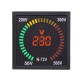 N-72V 50V ~500V 73mm Panel LED Display Voltage Meter 68mm Hole Size Voltmeter AC 220V Digital Voltage Signal Indicator