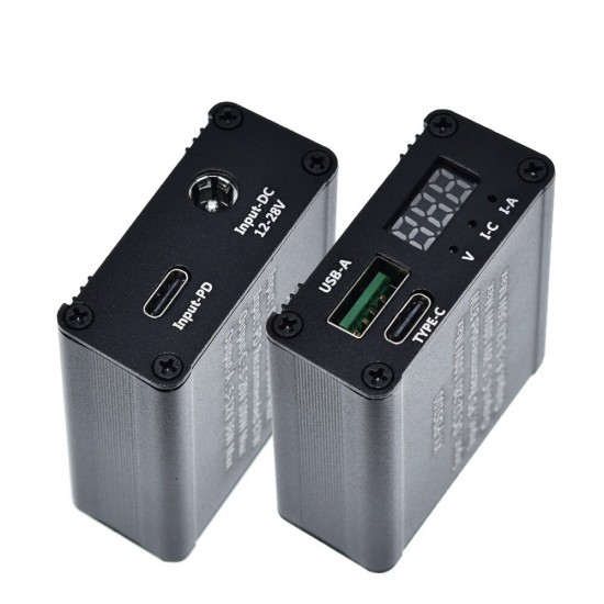 PDS100 USB Type-C Quick Charger QC4.0 QC3.0 DC12-28V 100W Step Down Mobile Phone Module for SCP/FCP PD