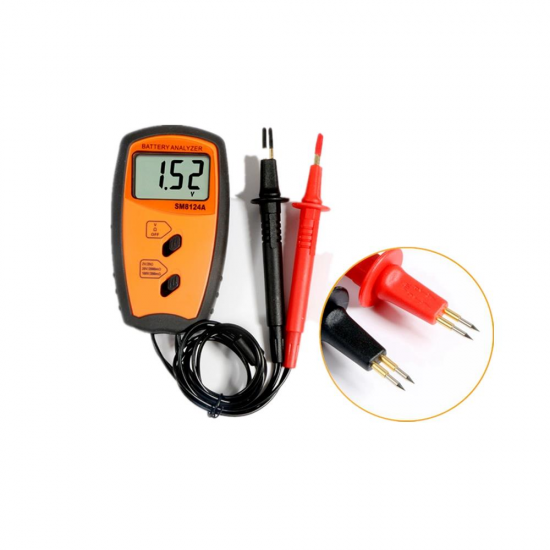 SM8124A Battery Resistance Voltmeter Internal Impedance Meter LCD Rechargeable Battery Impedance int SM8124A Battery Resistance Voltmeter Internal Impedance Meter LCD Rechargeable Battery Impedance int