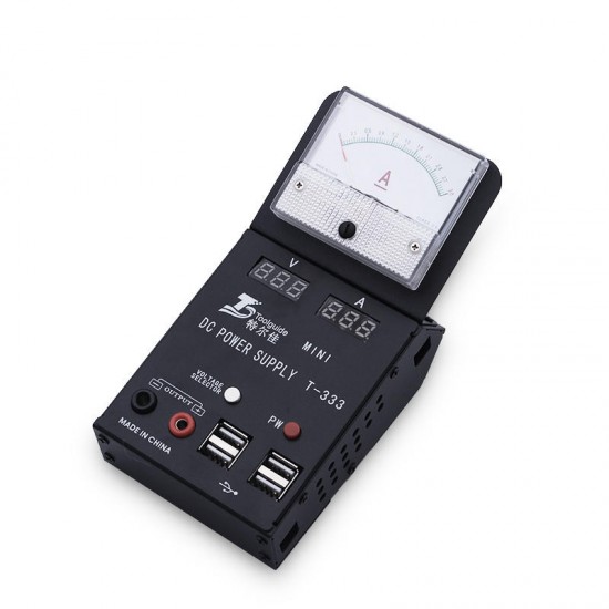 T-333 Mini Digital DC Power Supply AC Input 0-3A 4.2V/5.02V DC Output Mini Power Meter Mobile Phone Repair Multi-function Digital Pointer Power Meter T-333 Mini Digital DC Power Supply AC Input 0-3A 4.2V/5.02V DC Output Mini Power Meter Mobile Phone Repair Multi-function Digital Pointer Power Meter