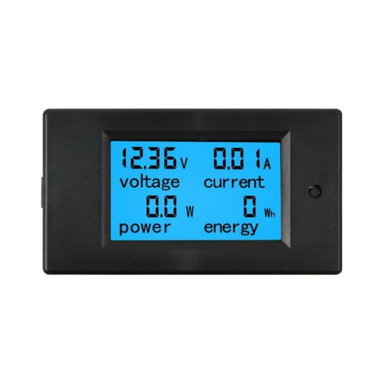 TS051 DC 6.5-100V 0-100A LCD Display Digital Current Voltage Power Energy Meter Multimeter Ammeter Voltmeter with 100A Current Shunt