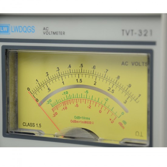 TVT-321 Single-needle Single-channel Millivoltmeter / Voltage Regulation Test / 10M Into The Impedance Voltage Measuring Voltmeter TVT-321 Single-needle Single-channel Millivoltmeter / Voltage Regulation Test / 10M Into The Impedance Voltage Measuring Voltmeter