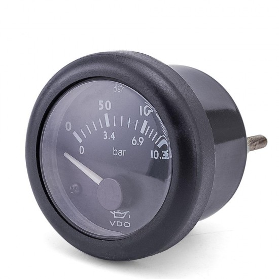 Oil Pressure Meter Diesel Engine Meter Oil Pressure Gauge 12V24V Optional