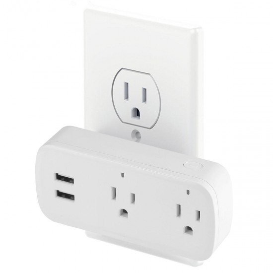 WIFI Control Smart Socket Switch Timing Socket with Voice Control USB Port WIFI Control Smart Socket Switch Timing Socket with Voice Control USB Port