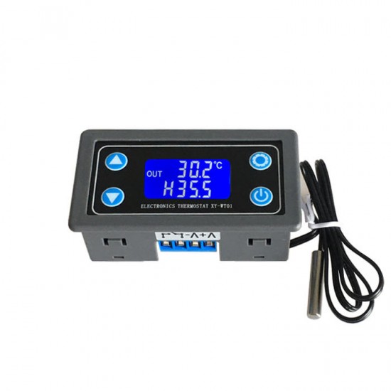 XY-WT01 Digital Thermostat High Precision Digital Display Temperature Controller Refrigeration Heating XY-WT01 Digital Thermostat High Precision Digital Display Temperature Controller Refrigeration Heating