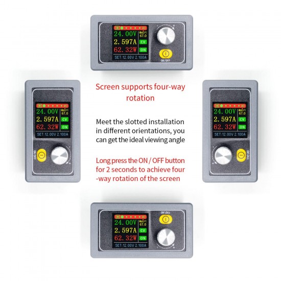 XYS3580 DC DC Buck Boost Converter CC CV 0.6-36V 5A Power Module Adjustable Regulated Laboratory Power Supply Variable XYS3580 DC DC Buck Boost Converter CC CV 0.6-36V 5A Power Module Adjustable Regulated Laboratory Power Supply Variable