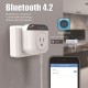 bluetooth Intelligent Socket Timer Switch Thermostat Temperature Control Switch Mobile App Control