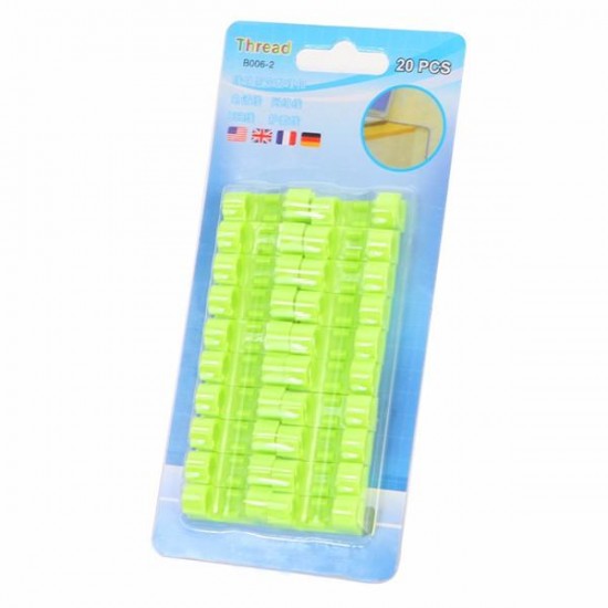 20pcs Stick on Table Wall Stick Clip Wire Management Wire Tidy Wire Cable Organizer Clip