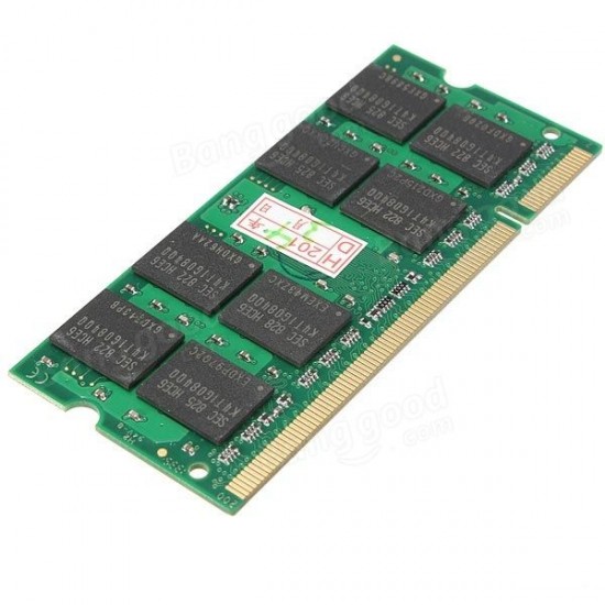2GB DDR2-800 PC2-6400 666 SO-DIMM SD RAM Memory 200-Pins