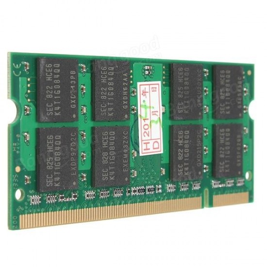 2GB DDR2-800 PC2-6400 666 SO-DIMM SD RAM Memory 200-Pins 2GB DDR2-800 PC2-6400 666 SO-DIMM SD RAM Memory 200-Pins