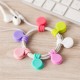 3 pcs Silicone Magnet Coil Earphone Cable Winder Cable Organizer