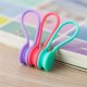 3 pcs Silicone Magnet Coil Earphone Cable Winder Cable Organizer