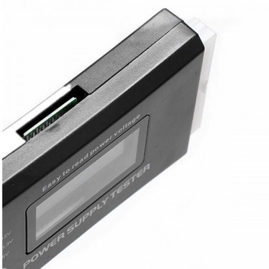 Digital LCD Power Supply Tester for PCATX/BTX/ITX 4Pin SATA HDD Digital LCD Power Supply Tester for PCATX/BTX/ITX 4Pin SATA HDD